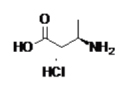 (R)-3-氨基丁酸盐酸盐
